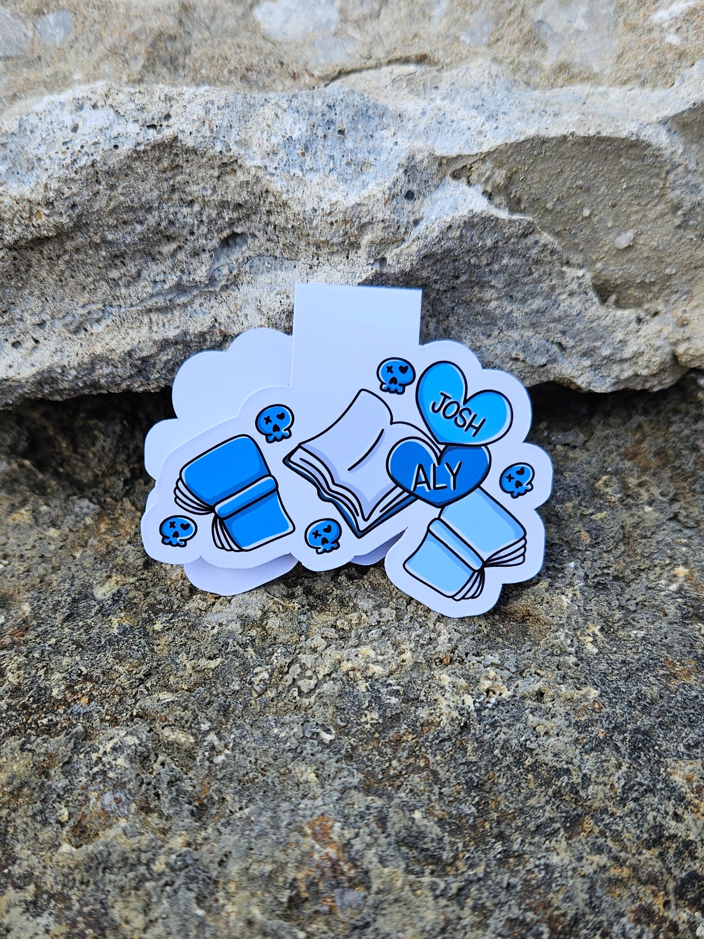 Josh and Ally Magnetic Bookmark