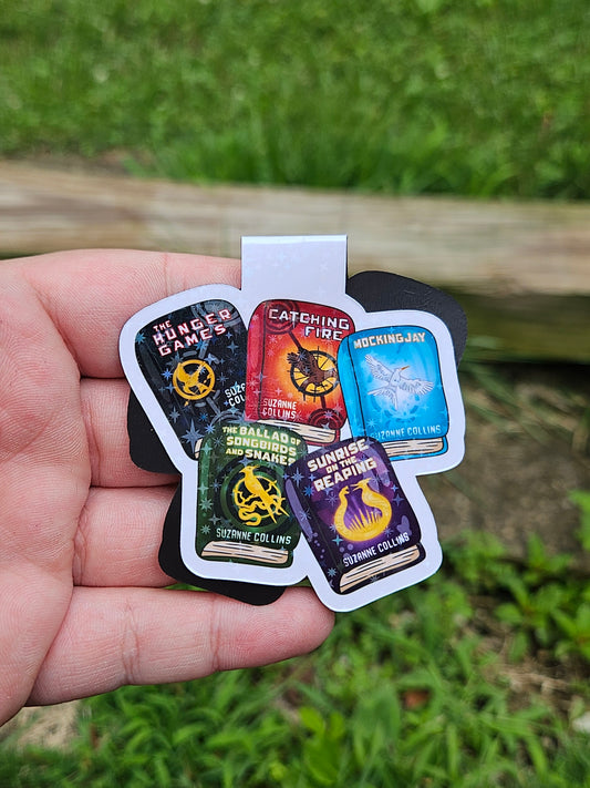 Hunger Covers Magnetic Bookmark