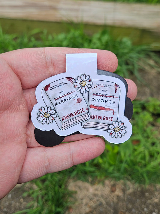 Not So Perfect Marriage Magnetic Bookmark