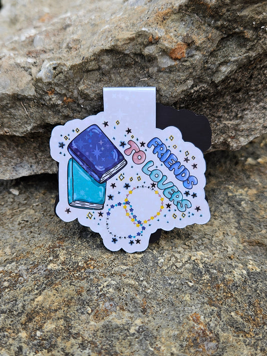 Friends To Lovers Magnetic Bookmark