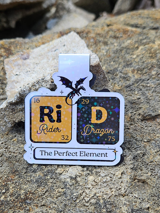 Rider Elements Magnetic Bookmark