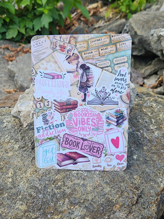 Bookish Vibes Only Kindle Insert