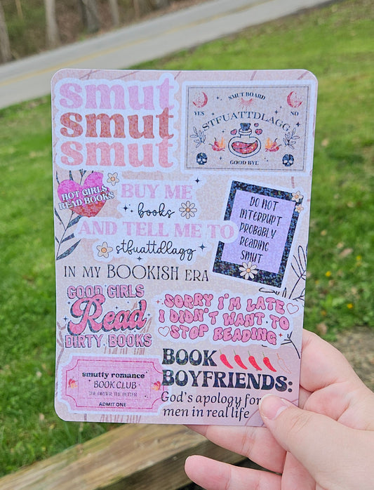 Smut Collage Kindle Insert