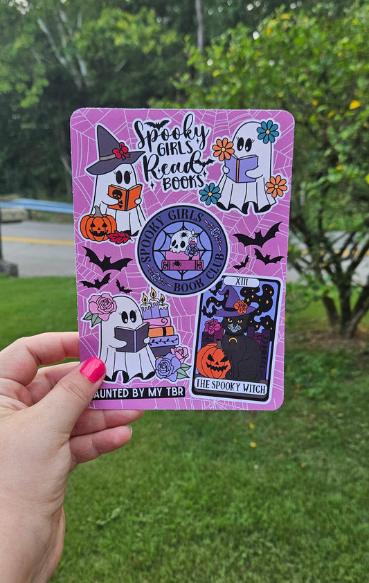 Spooky Girls Read Kindle Insert