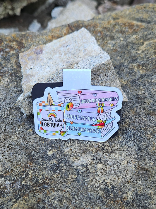 Smells Like LGBTQ Magnetic Bookmark