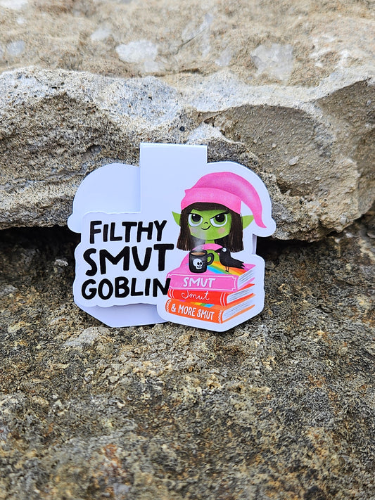 Filthy Smut Goblin Magnetic Bookmark
