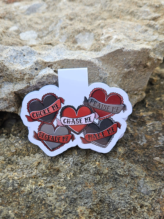 Chase Me Magnetic Bookmark