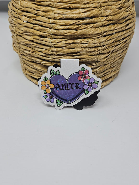 Amuck Magnetic Bookmark VIP