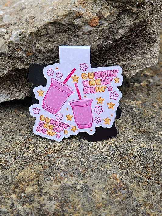 Dunkin Unkin Magnetic Bookmark VIP