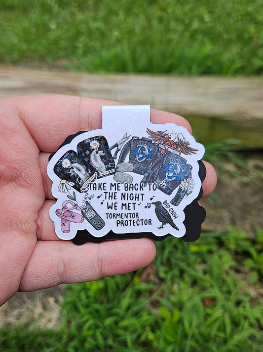 Manic and Sweetness Magnetic Bookmark
