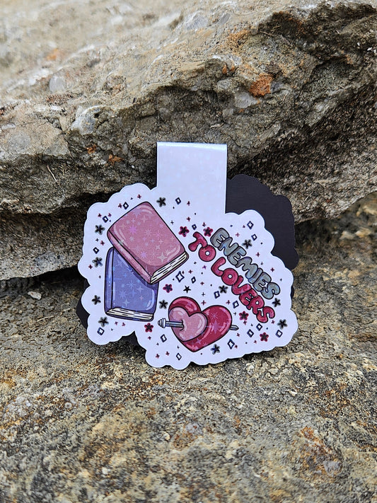 Enemies to Lovers Magnetic Bookmark