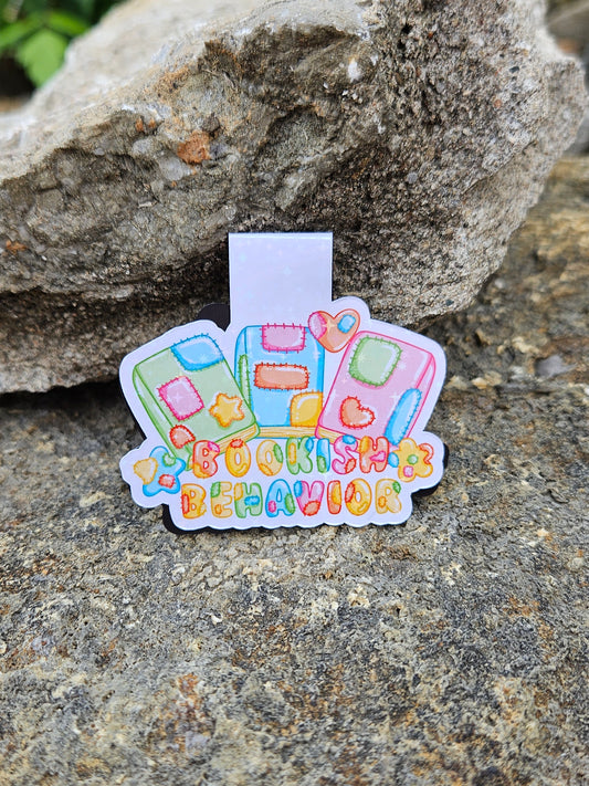 Bookish Behavior Magnetic Bookmark