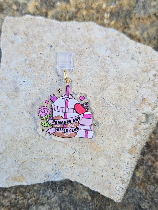 ROMANCE AND COFFEE CLUB KINDLE CHARM