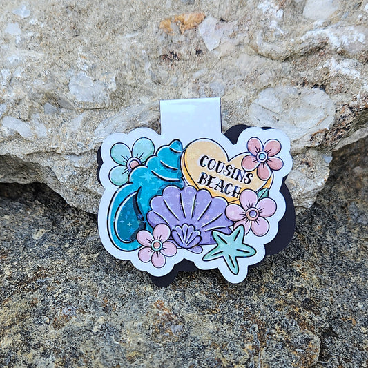 Cousins Beach Magnetic Bookmark VIP