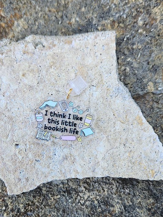 LIKE THIS BOOKISH LIFE KINDLE CHARM