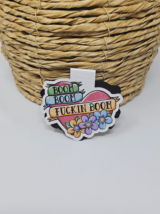 Boom Boom Magnetic Bookmark VIP