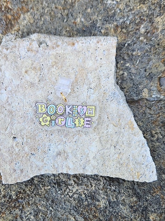 BOOKISH GIRLIE PATCHWORK KINDLE CHARM
