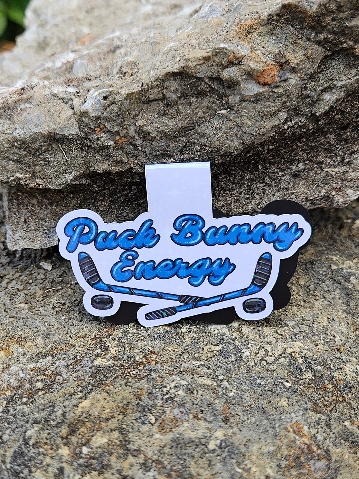 Puck Bunny Energy Magnetic Bookmark