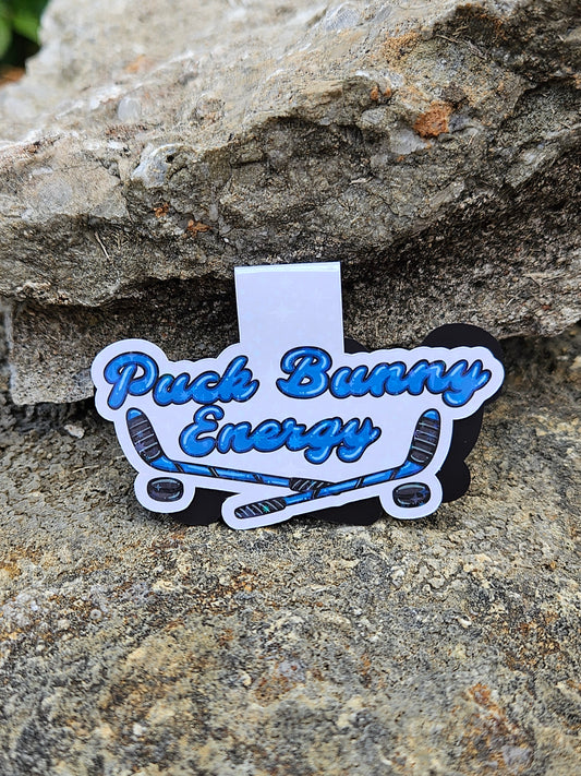 Puck Bunny Energy Magnetic Bookmark
