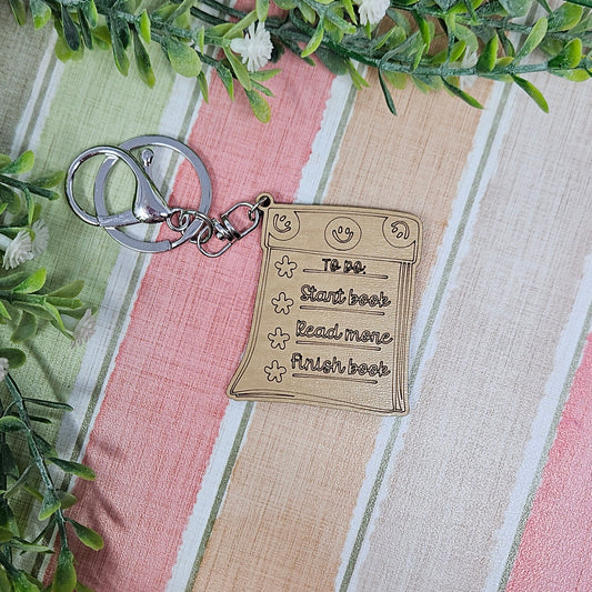 To Do List Keychain