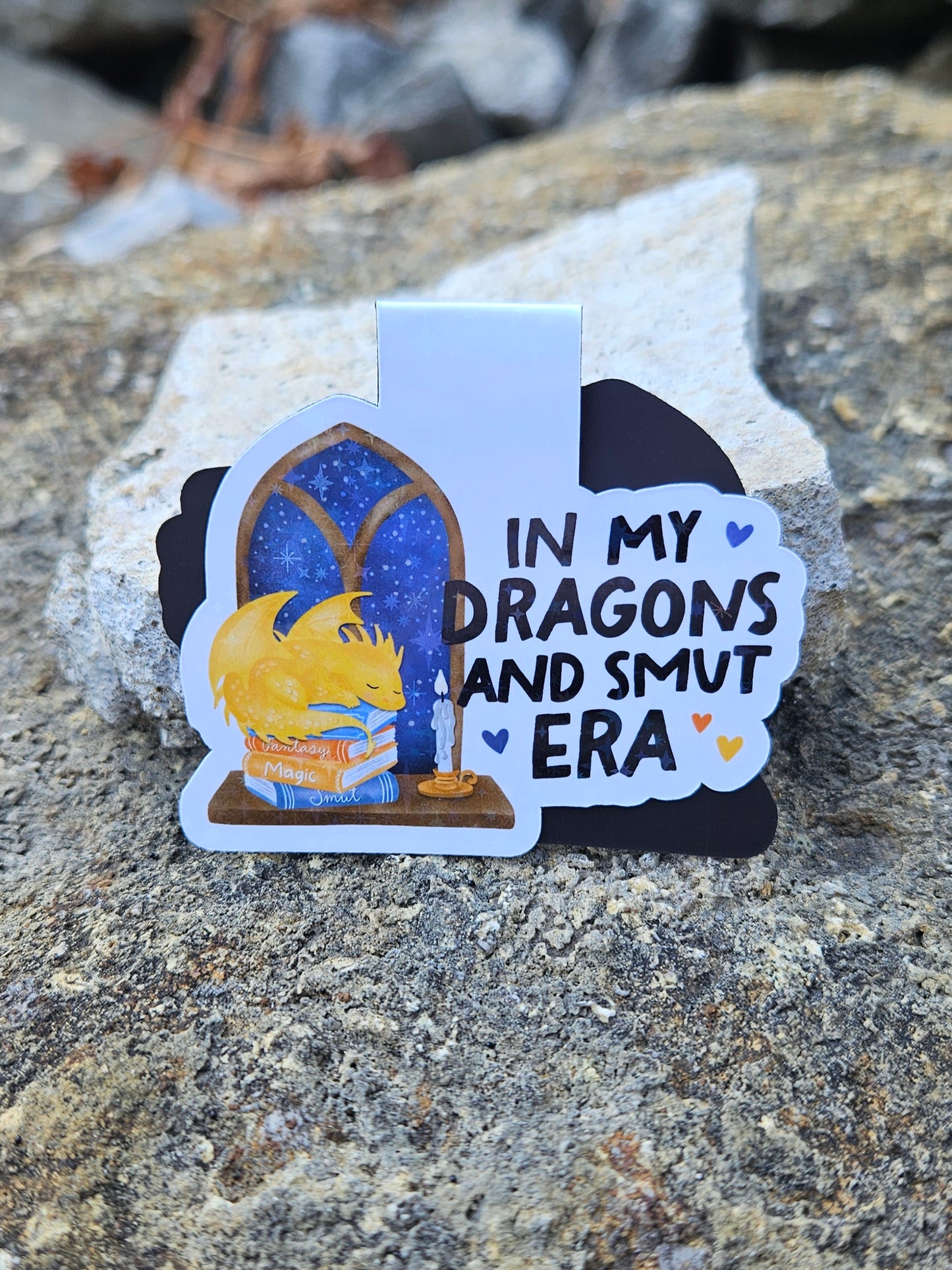 In My Dragons and Smut Era Magnetic Bookmark