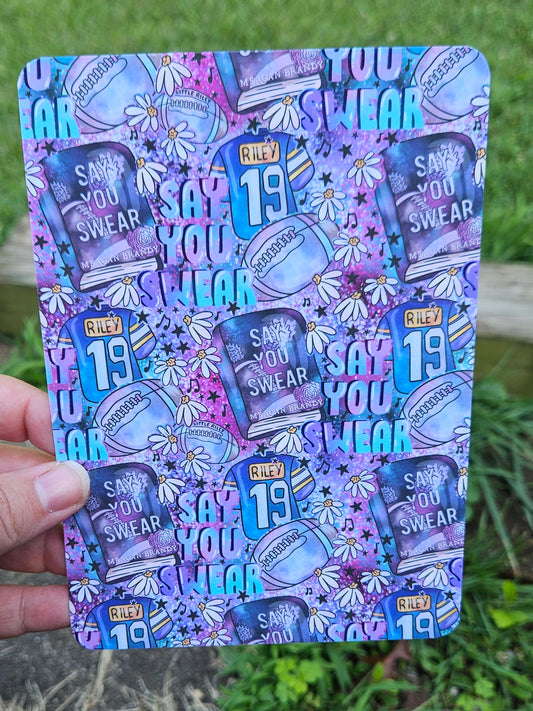 Say You Swear Cover Kindle Insert