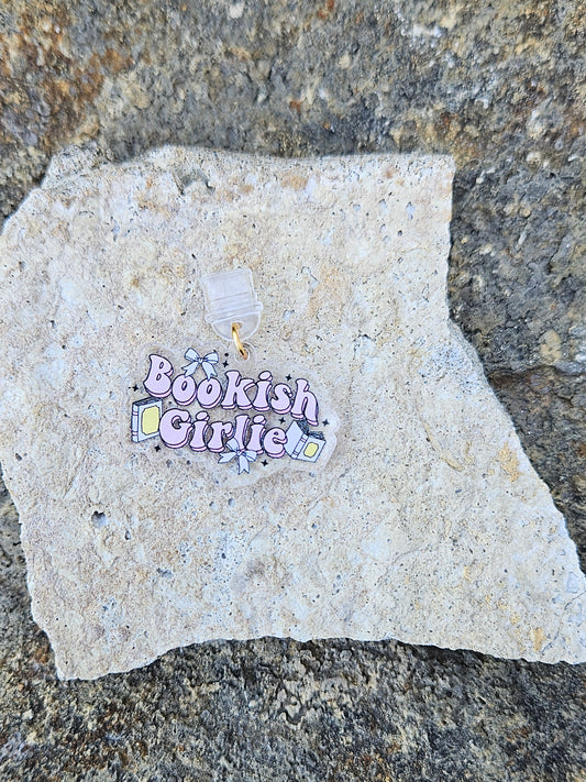 BOOKISH GIRLIE BOOKS AND BOWS KINDLE CHARM